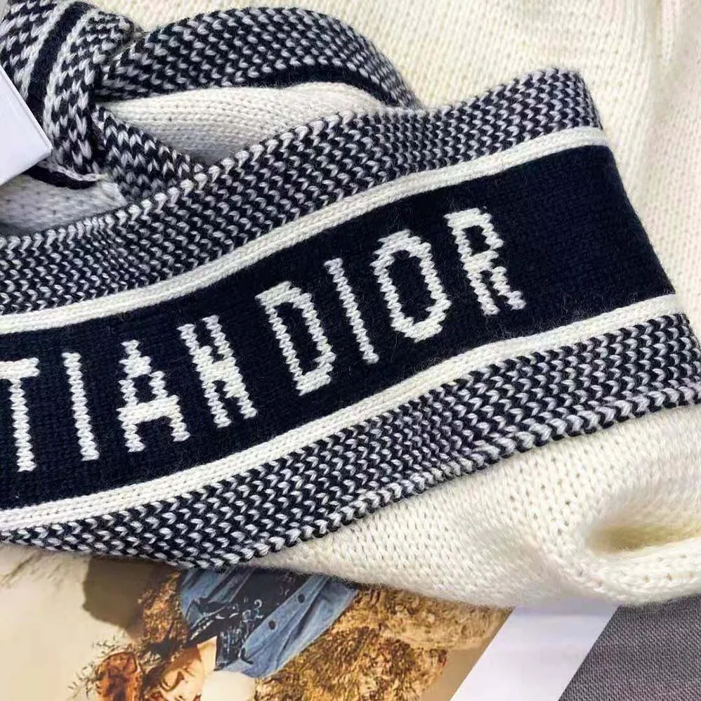 Dior Sailor Collar Tied Sweater Ecru Cashmere and Wool Knit for Women Dior Sailor Collar Tied Sweater Ecru Cashmere and Wool Knit for Women