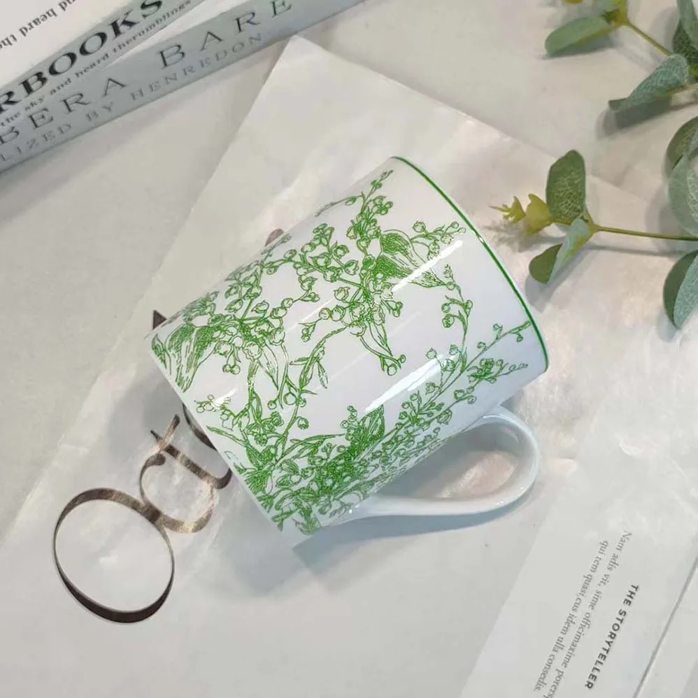 Dior Mug Green New Lily of the Valley for Unisex