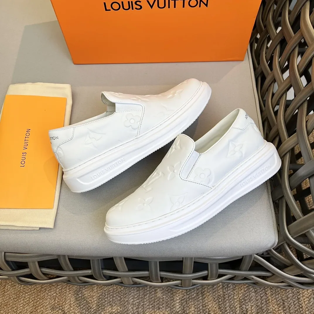 Louis Vuitton Beverly Hills Slip On White 1AA7NQ