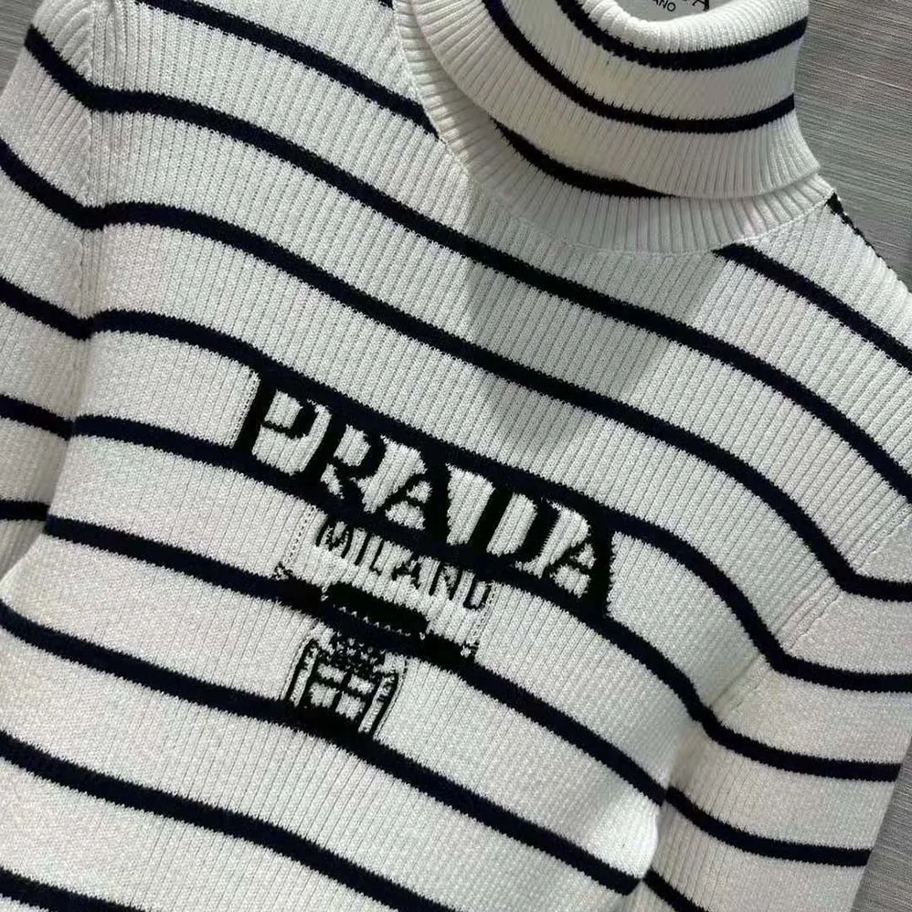 Prada Superfine Wool Turtleneck Sweater for Women