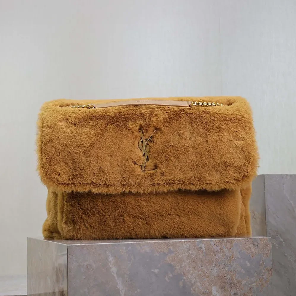 Saint Laurent YSL Oversized Niki in Feathers for Women