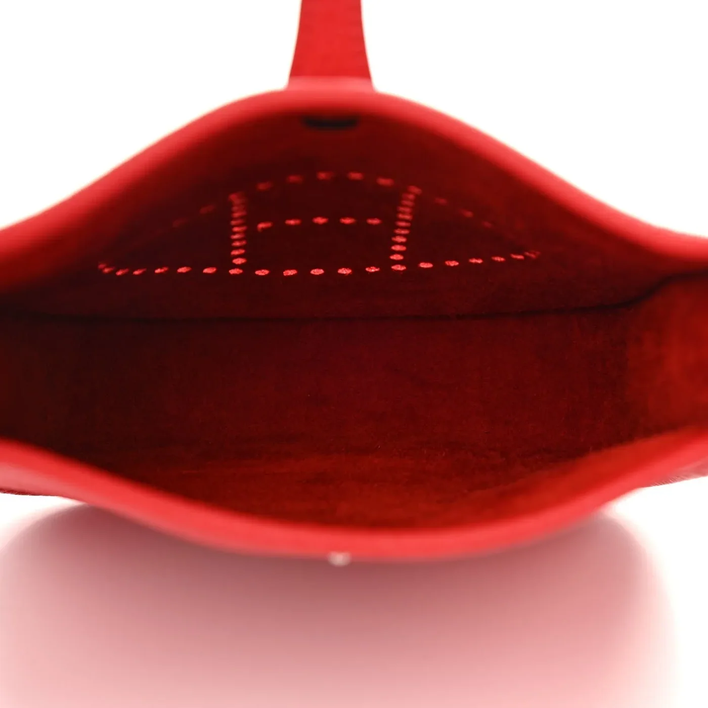 Hermes Evelyne 16 Amazone Shoulder Bag in Rouge Palladium Hardware