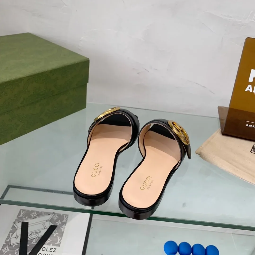 Gucci Blondie Slide Sandal Black