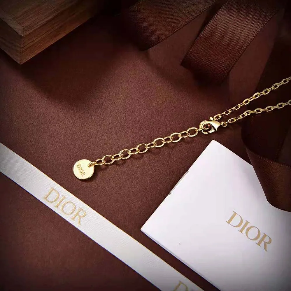 Dior Dio(r)evolution Necklace Gold for Women in Finish Metal