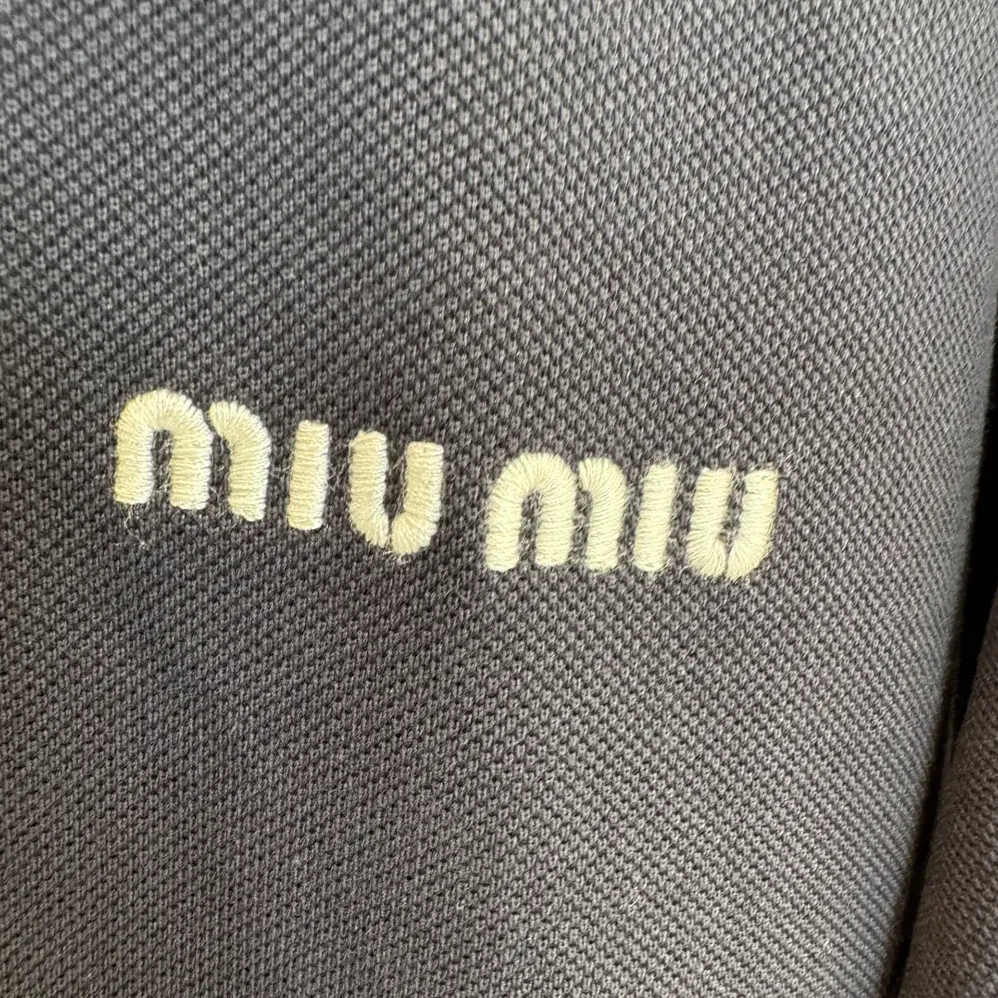 Miu Miu Cotton Piqué Polo Shirt-MJN5551843 for Women