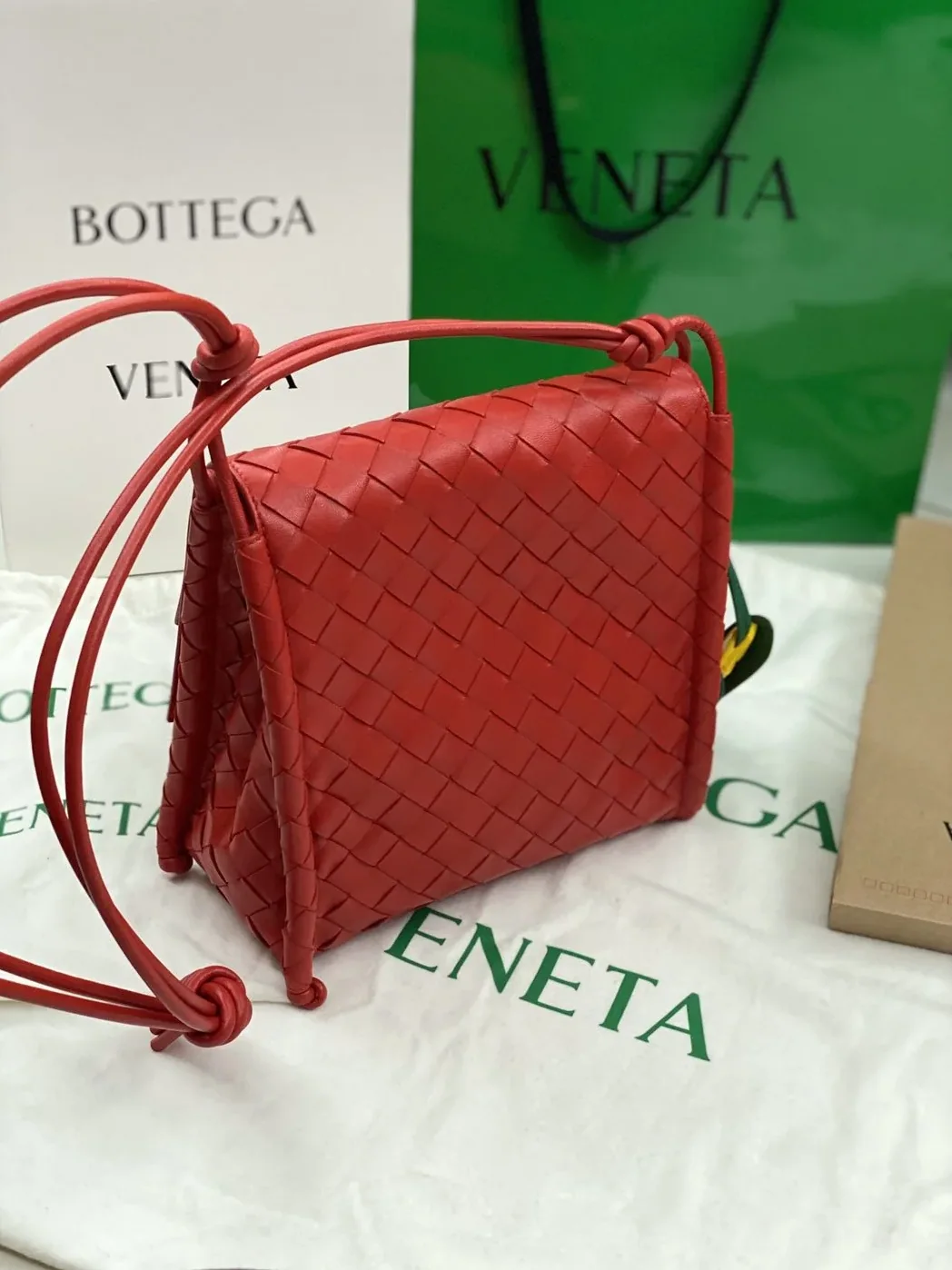 Bottega Veneta Backpack Red Bottega Veneta Backpack Red