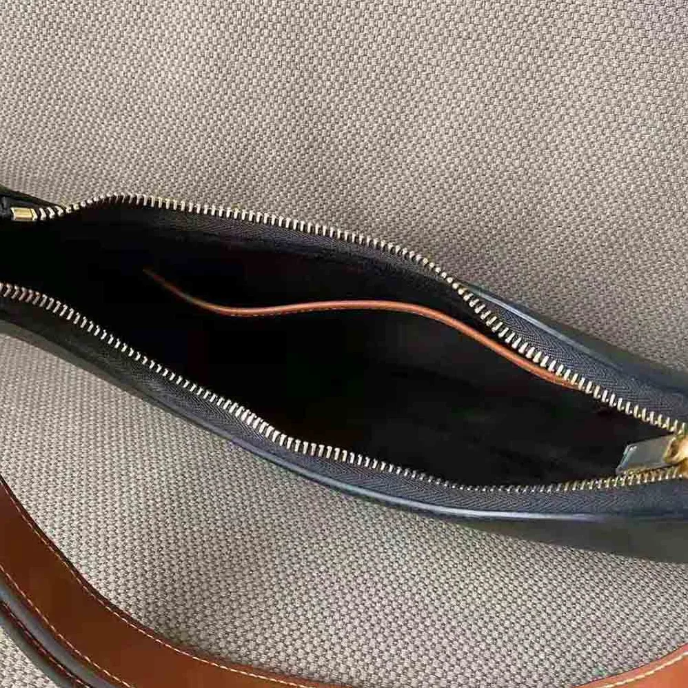 Celine Medium Strap Ava Bag in Smooth Calfskin for Women in Black
