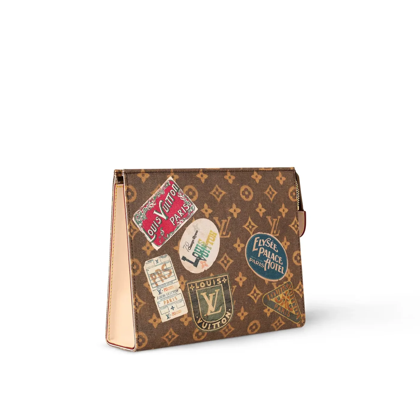 Louis Vuitton Toiletry Pouch Wallet Brown 7,/