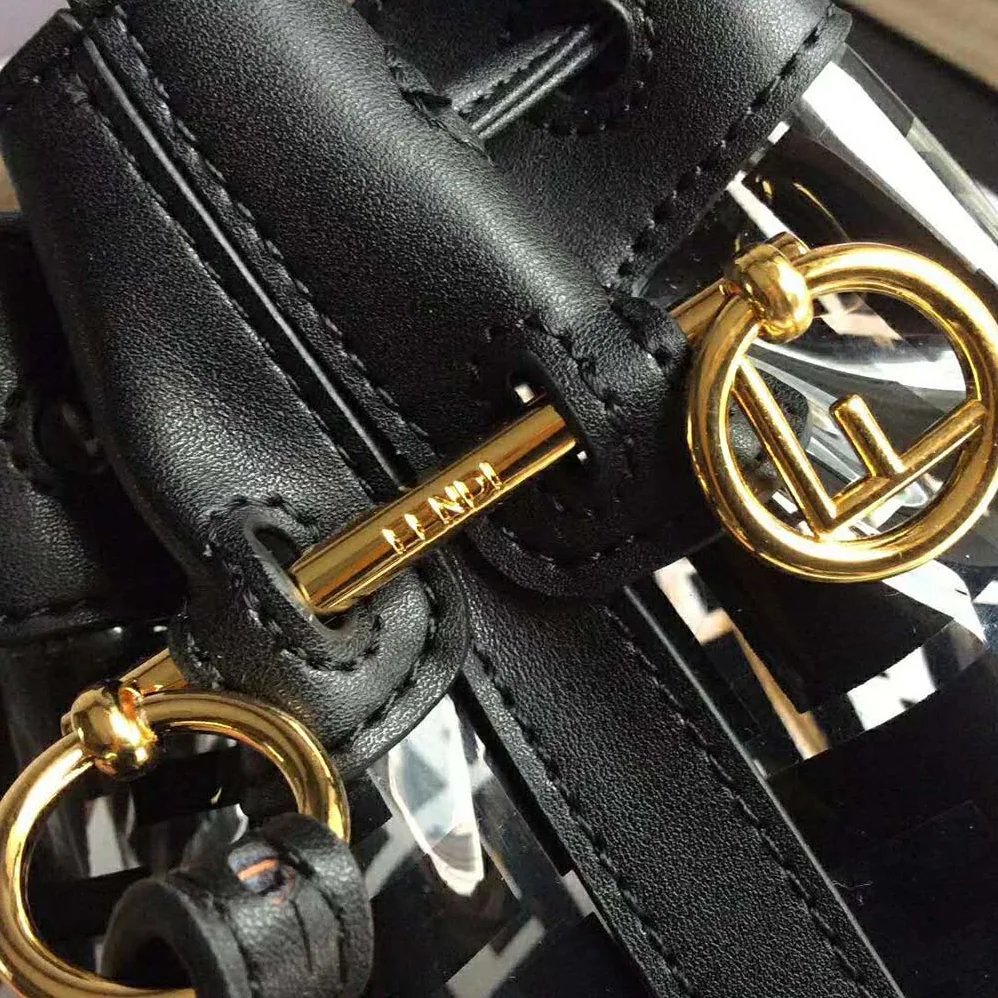 Fendi MON TRESOR PU Mini-Bag for Women in Black Fendi MON TRESOR PU Mini-Bag for Women in Black