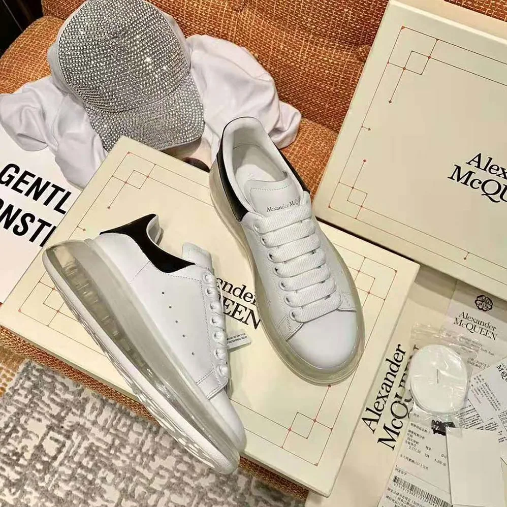 Alexander Mcqueen Oversized Sneaker for Women in Black
