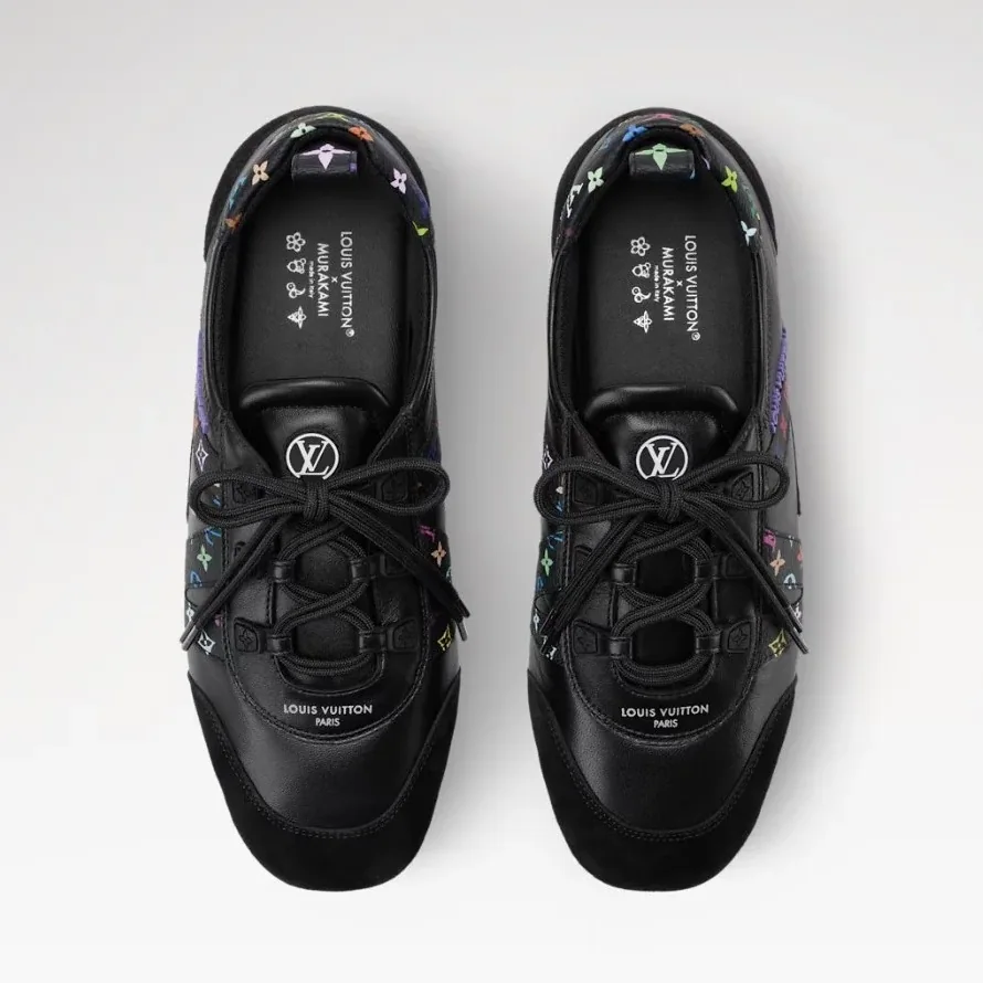 Louis Vuitton LV x TM LV Sneakerina Sneakers Black 1AJJTT