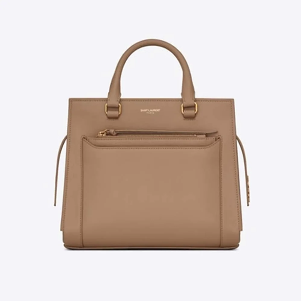 Saint Laurent YSL East Side Small Tote Bag Smooth for Women in Sandy