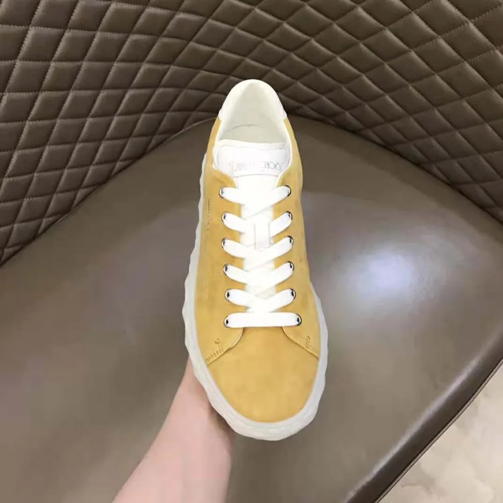 Jimmy Choo Diamond Light/F Light Mocha Suede and Light Mocha Nappa Low for Women in Top Trainers Jimmy Choo Diamond Light/F Light Mocha Suede and Light Mocha Nappa Low for Women in Top Trainers