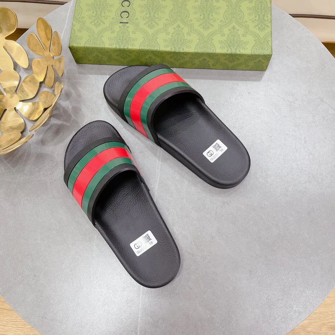 Gucci Slide Sandal With Web Black for Women Gucci Slide Sandal With Web Black for Women