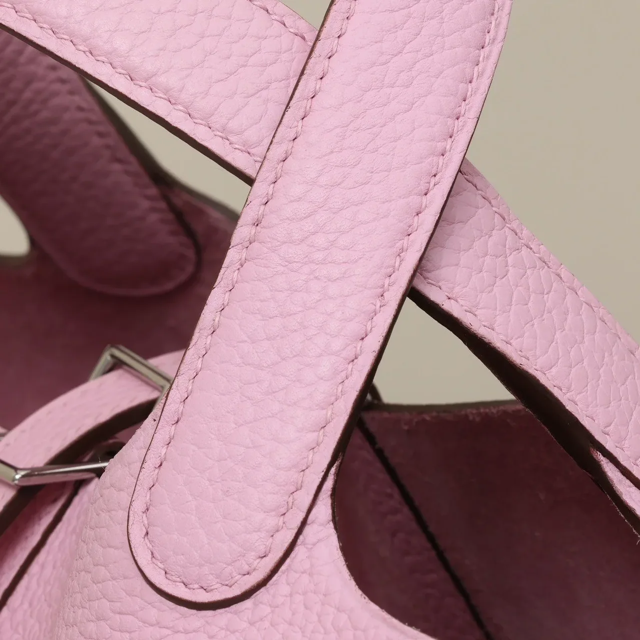 Hermes Picotin Lock 18 Bag in Rose Sakura Palladium Hardware Hermes Picotin Lock 18 Bag in Rose Sakura Palladium Hardware