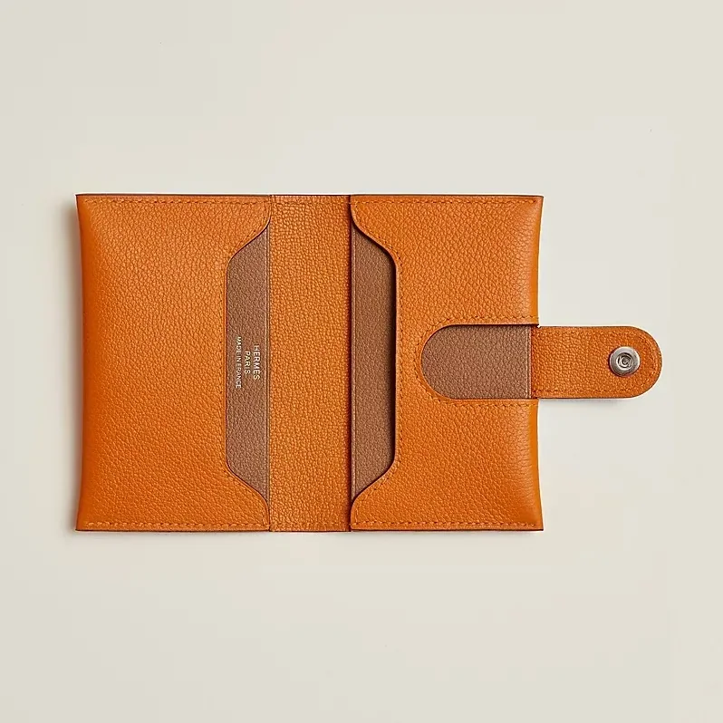 Hermes R.M.S Card Holder Abricot / Hermes R.M.S Card Holder Abricot /