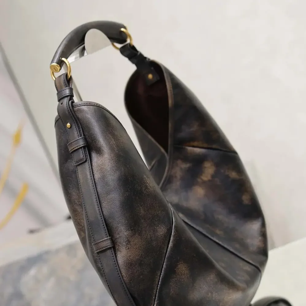 Saint Laurent YSL Mombasa Medium In Vintage Leather for Women Saint Laurent YSL Mombasa Medium In Vintage Leather for Women