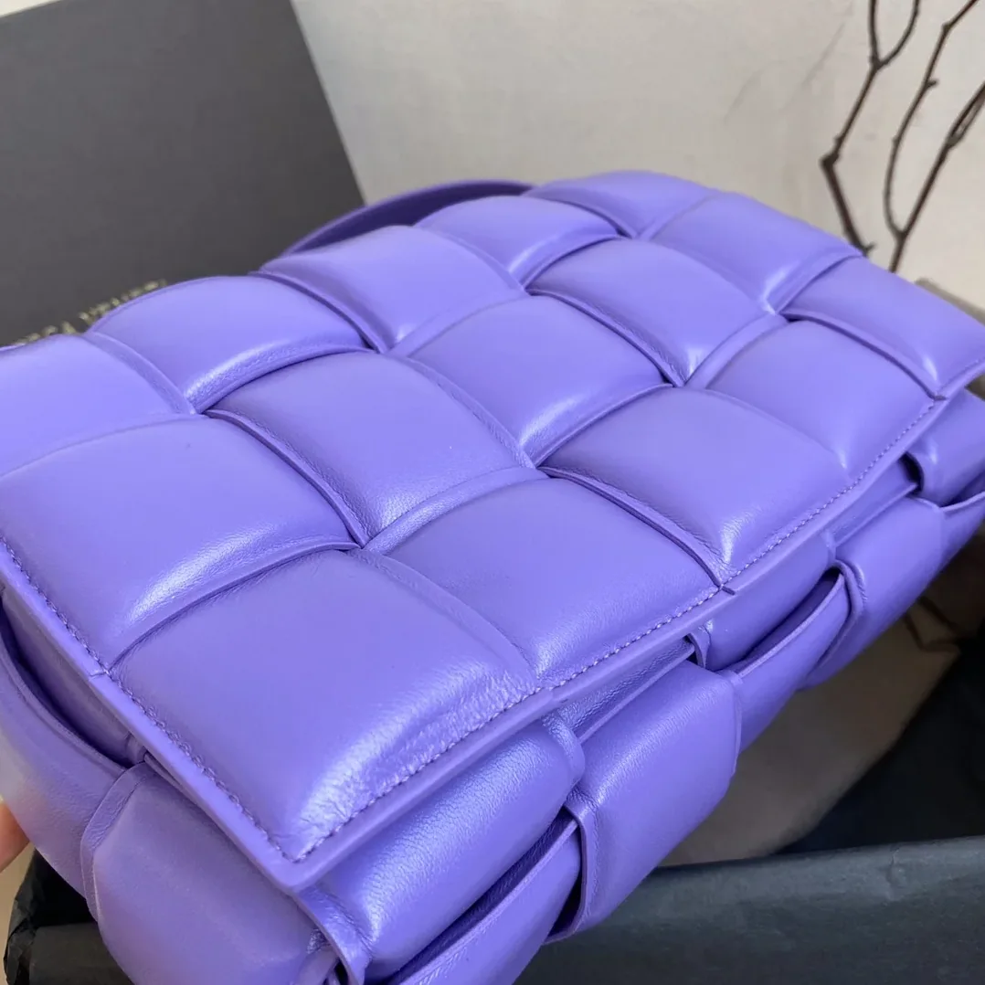 Bottega Veneta Padded Cassette Bag in In Violet Bottega Veneta Padded Cassette Bag in In Violet