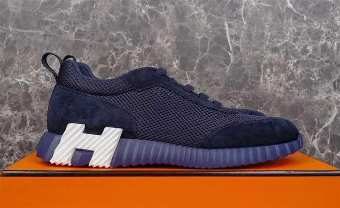 Hermes Bouncing Sneaker Blue Hermes Bouncing Sneaker Blue