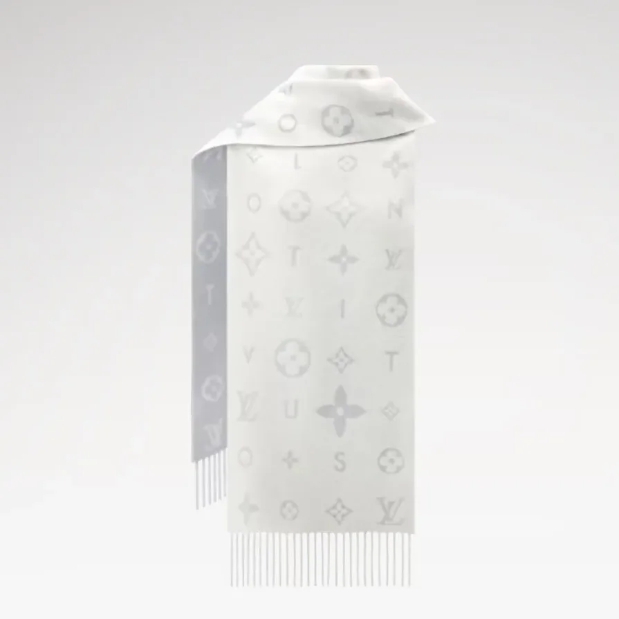 Louis Vuitton Reykjavik 2.0 Scarf Light Grey /