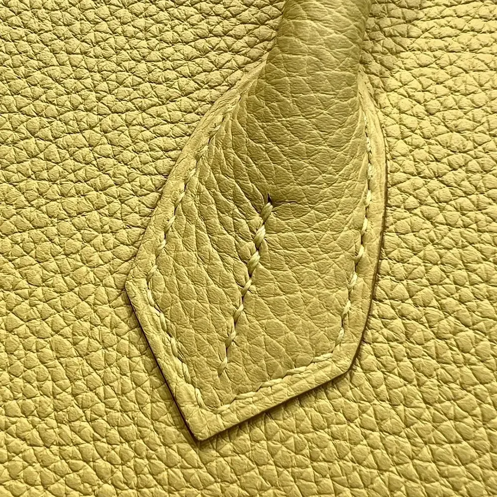 Hermes Birkin 30 Bag in Epsom Leather with Silver Hardware in Yellow/Silver Hermes Birkin 30 Bag in Epsom Leather with Silver Hardware in Yellow/Silver