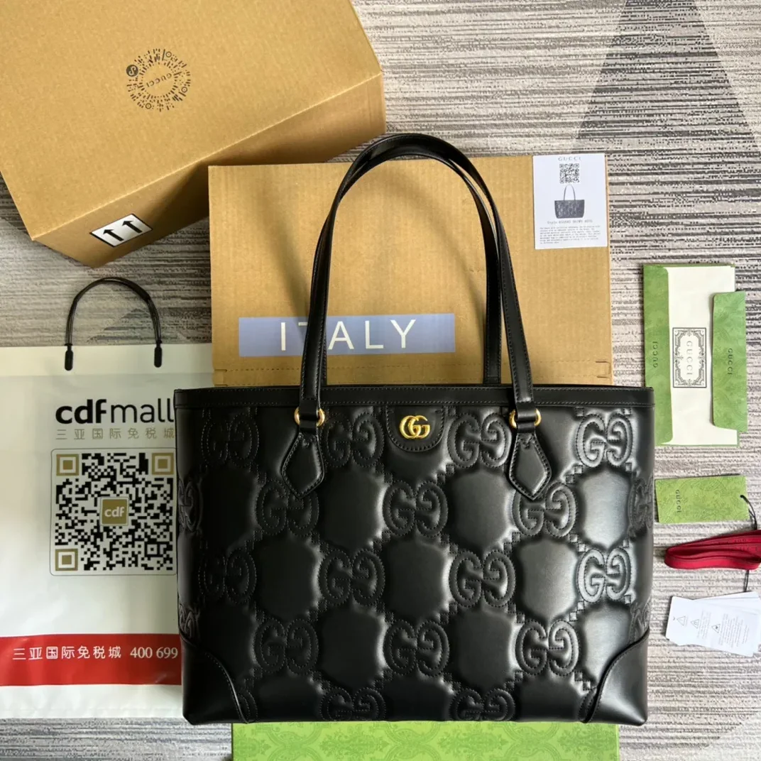 Gucci GG Medium Tote Black
