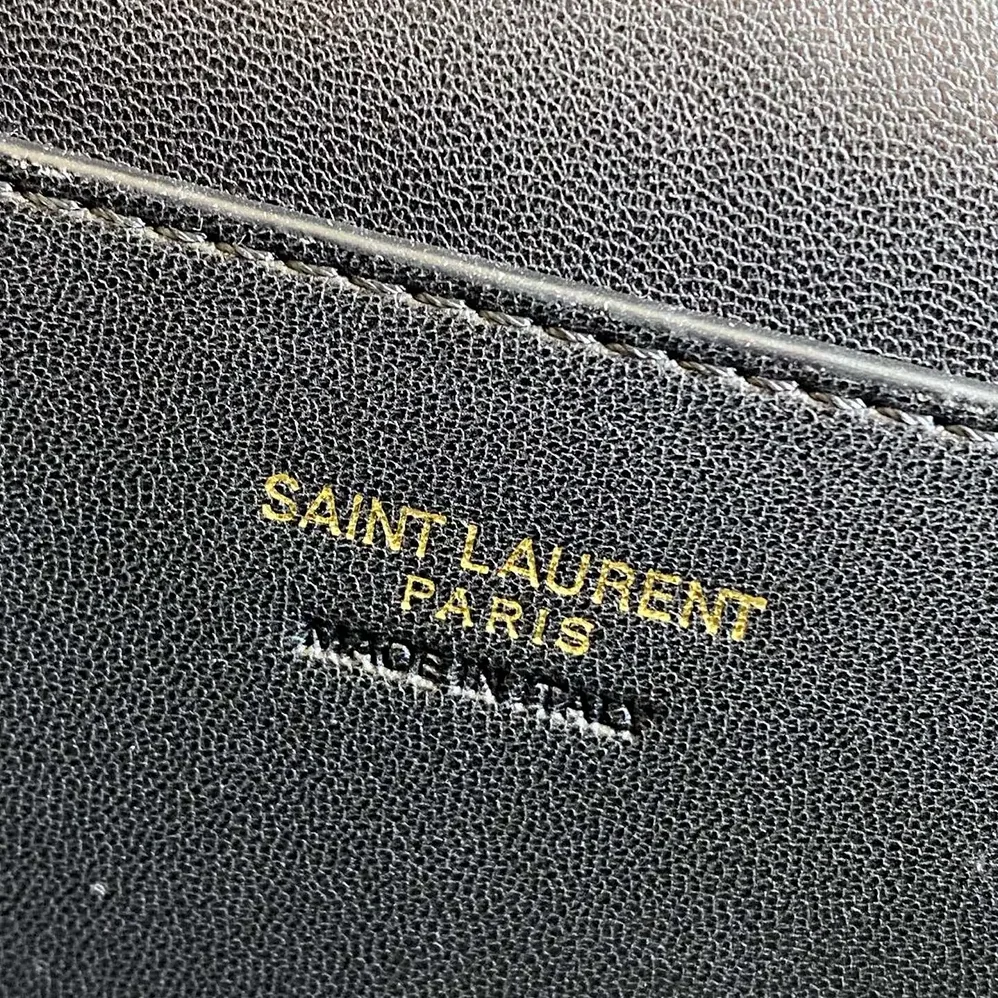 Saint Laurent YSL Gaby Large Vanity Bag In Lambskin for Women in Maroon Saint Laurent YSL Gaby Large Vanity Bag In Lambskin for Women in Maroon