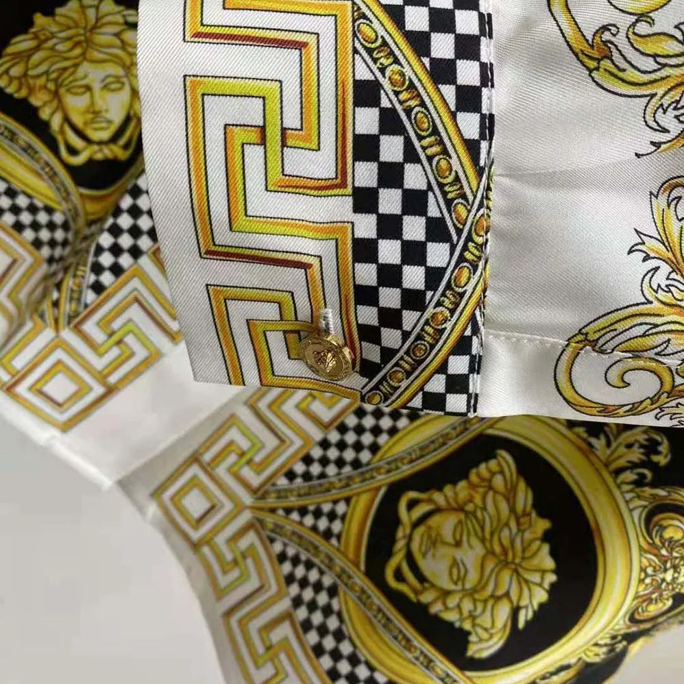 Versace La Coupe Des Dieux Silk Shirt for Women