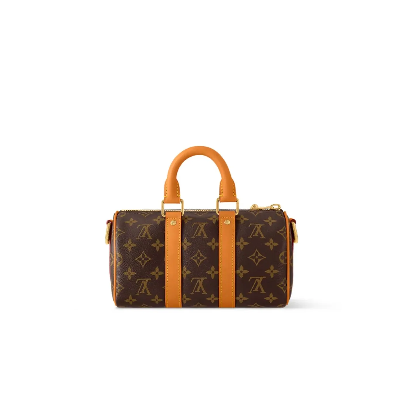 Louis Vuitton Keepall Cargo 25 Travel Bag in Brown Monogram Gold Hardware