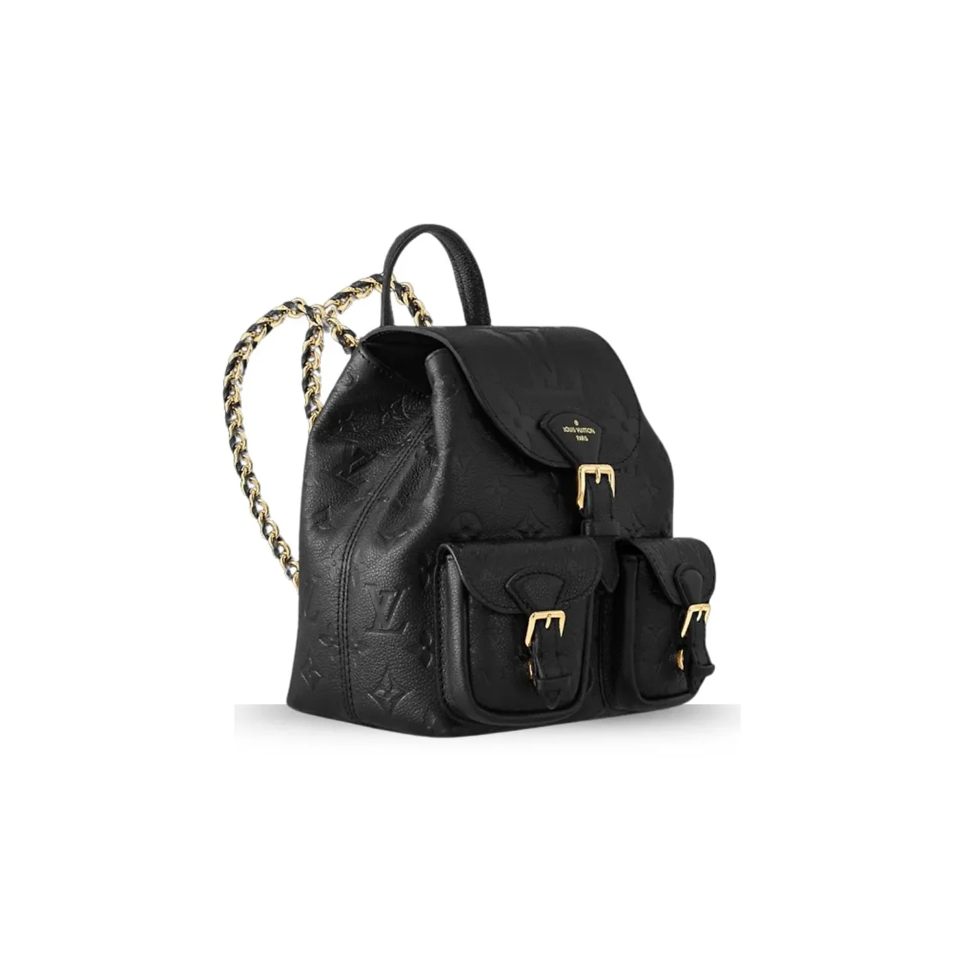 Louis Vuitton Backup Monogram Empreinte Black /