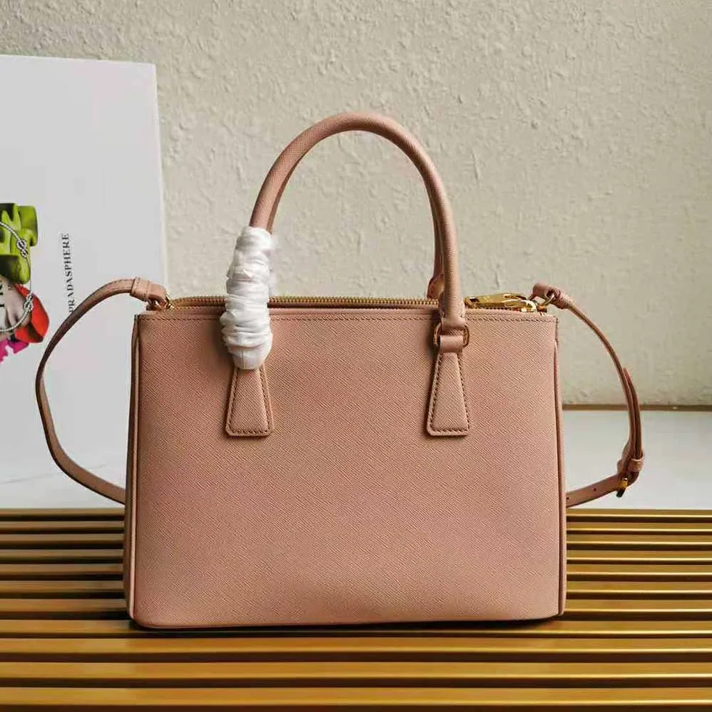Prada Small Saffiano Leather Prada Galleria Bag for Women in Sandy