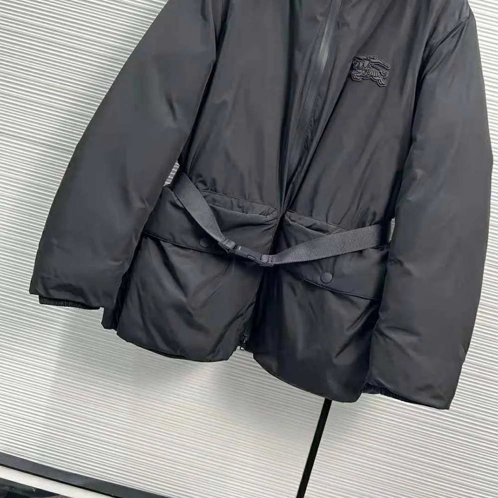 Burberry EKD Hooded Jacket for Men in Black