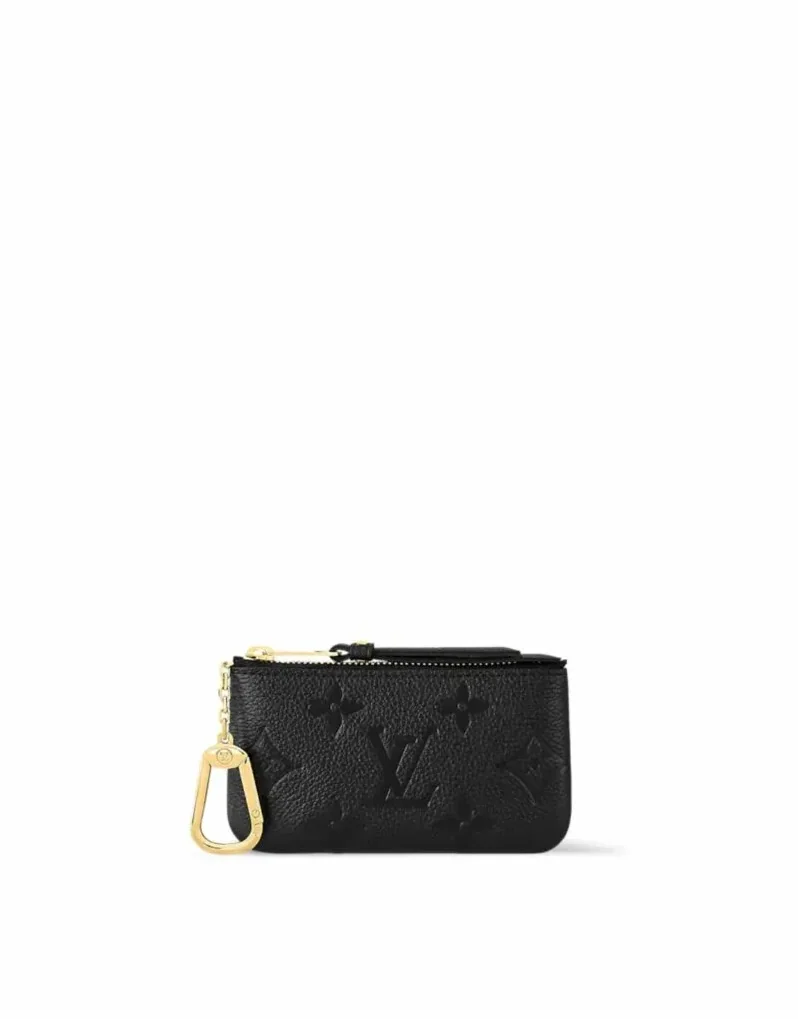 Louis Vuitton Key Pouch Monogram Empreinte Black Louis Vuitton Key Pouch Monogram Empreinte Black