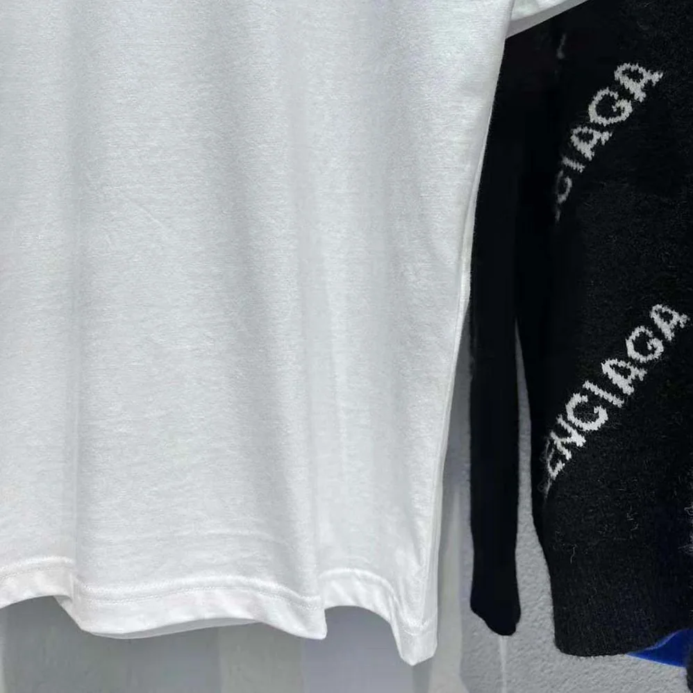 Balenciaga Cities Paris T-shirt Medium Fit in White for Men