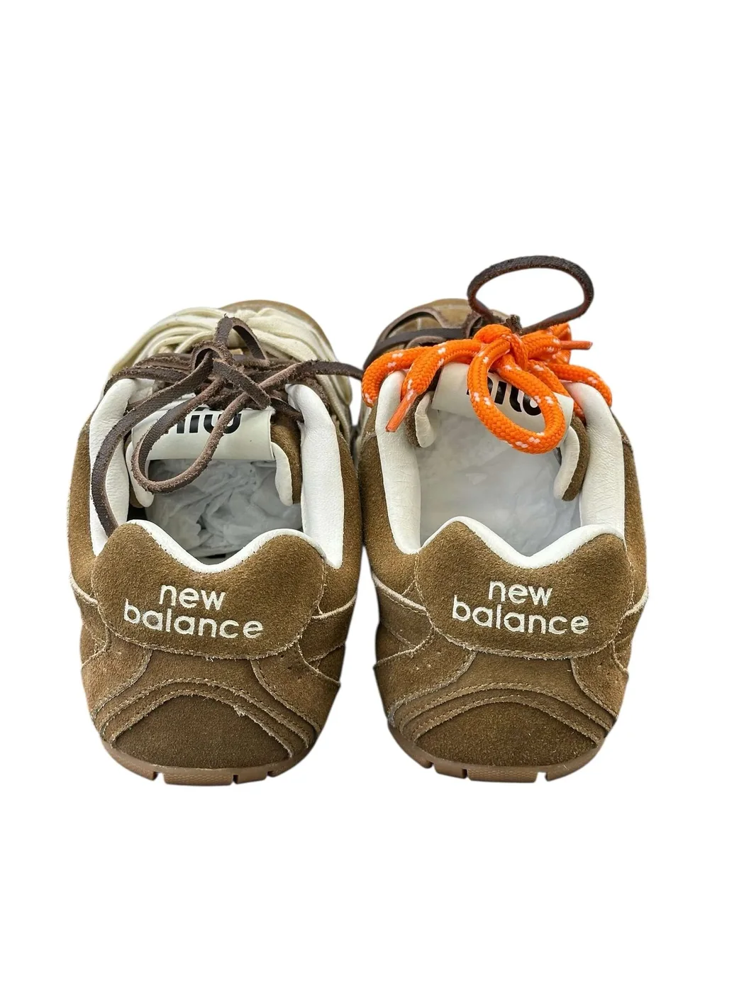 New Balance X Miu Miu 530 SL suede sneakers