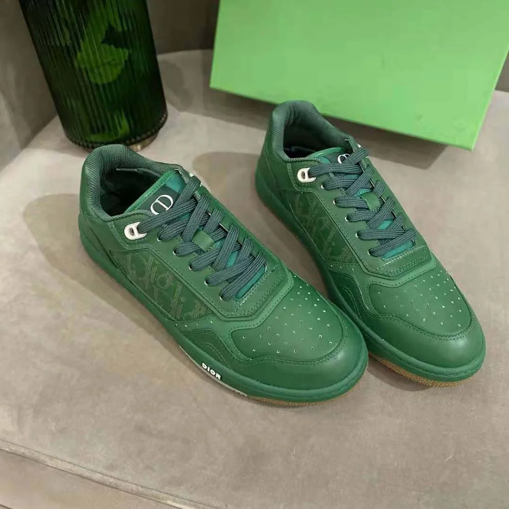 Dior World Tour B27 Low-Top Sneaker for Men in Green Dior World Tour B27 Low-Top Sneaker for Men in Green