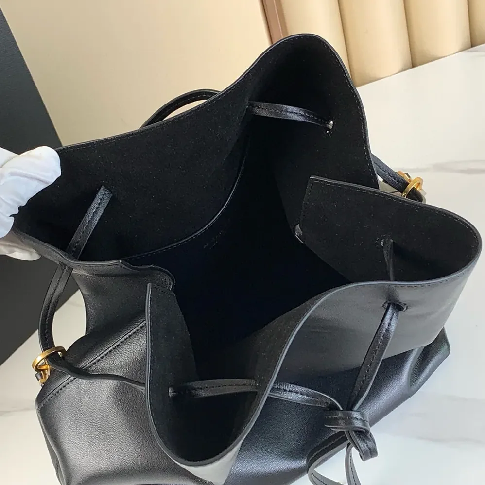 Saint Laurent YSL ParisVii Pochon in Lambskin for Women