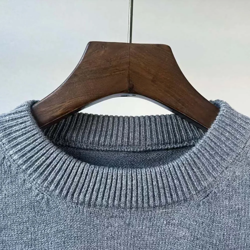 Prada Cashmere and Silk Sweater With Intarsia Logo for Women in Silver