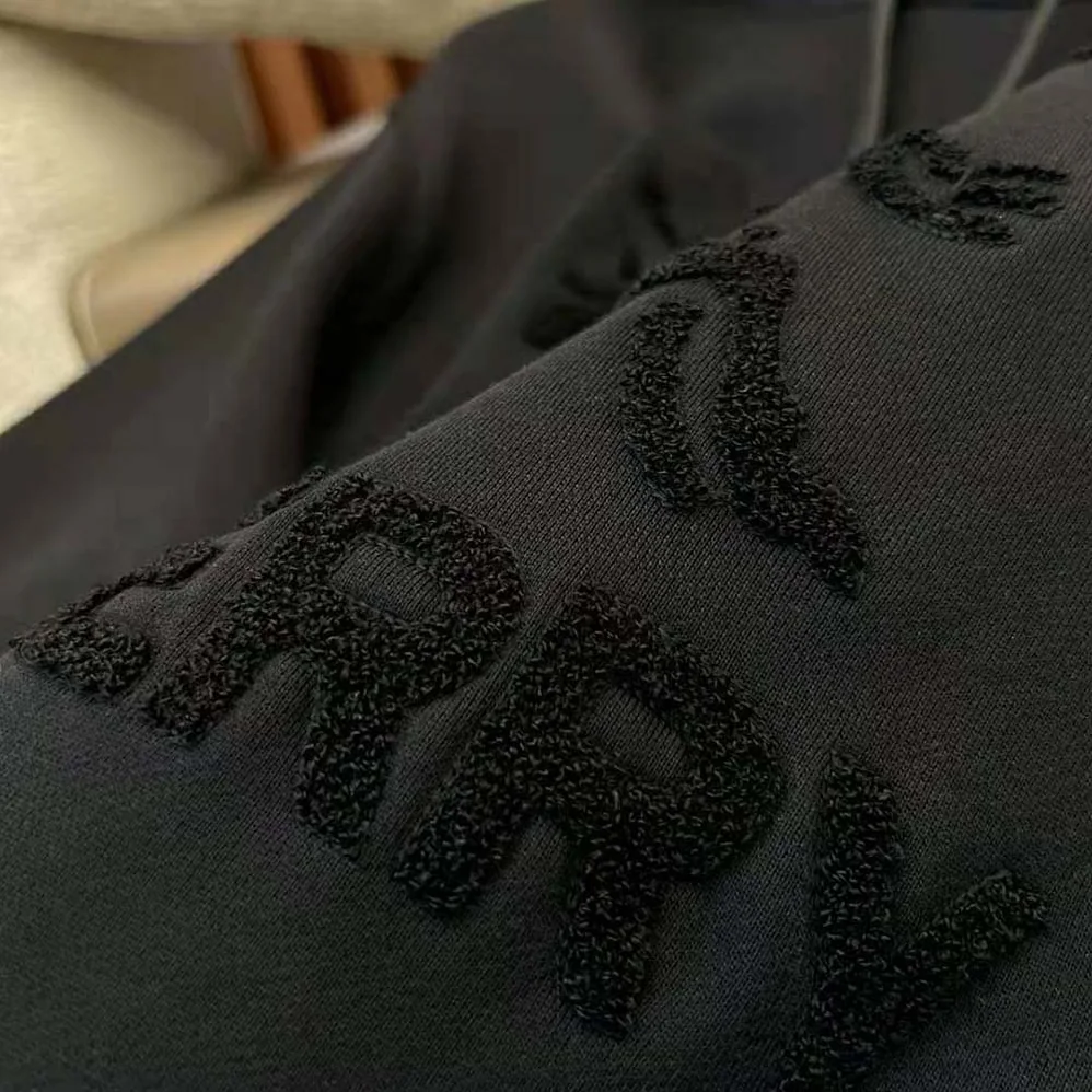 Burberry EKD Cotton Hoodie for Men in Black