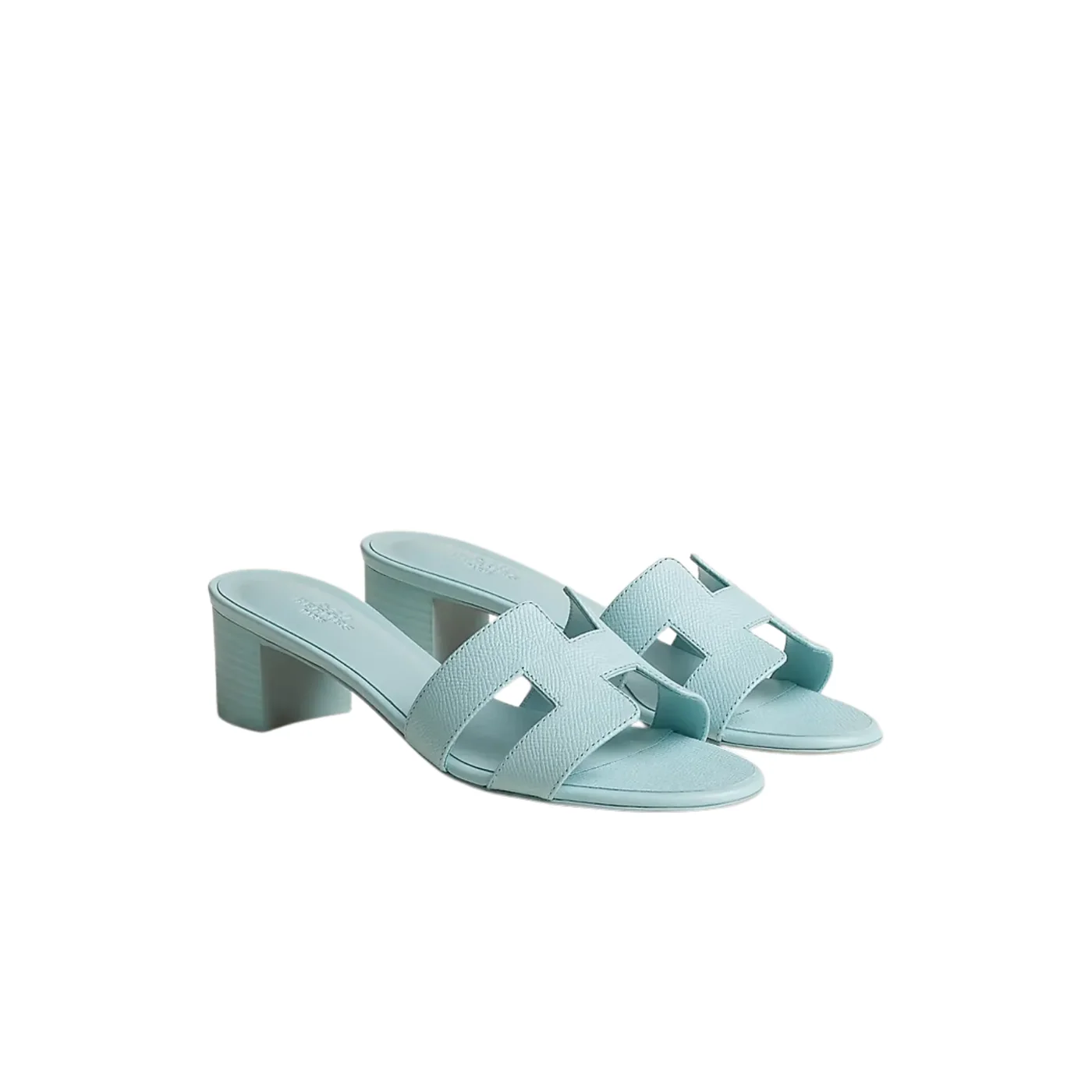 Hermes Oasis Sandals Bleu Brume
