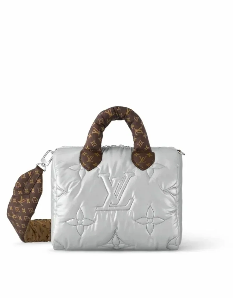 Louis Vuitton Micro Vanity Bag Silver Tone / Louis Vuitton Micro Vanity Bag Silver Tone /