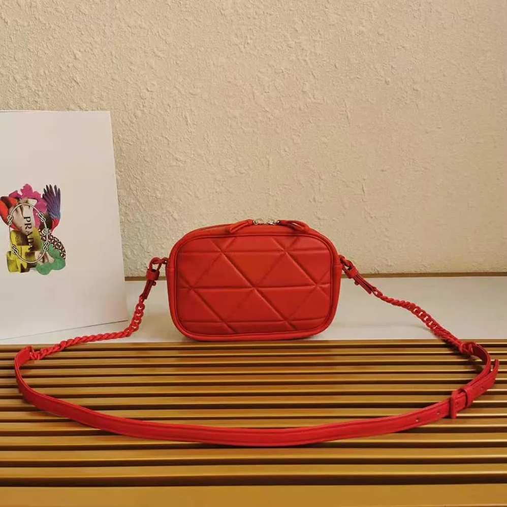 Prada Spectrum Shoulder Bag for Women in Red