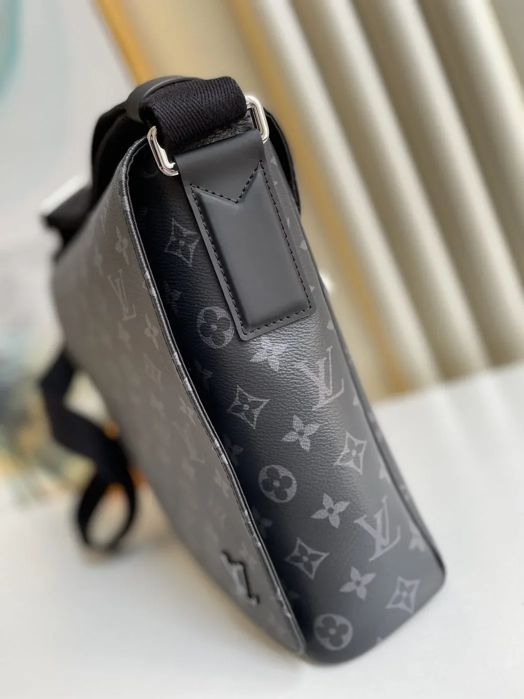 Louis Vuitton District MM Monogram Eclipse Canvas