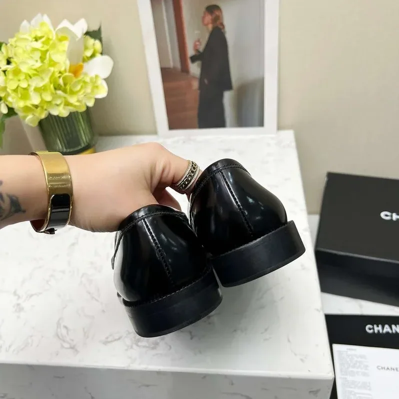 Chanel Moccasins Loafers White