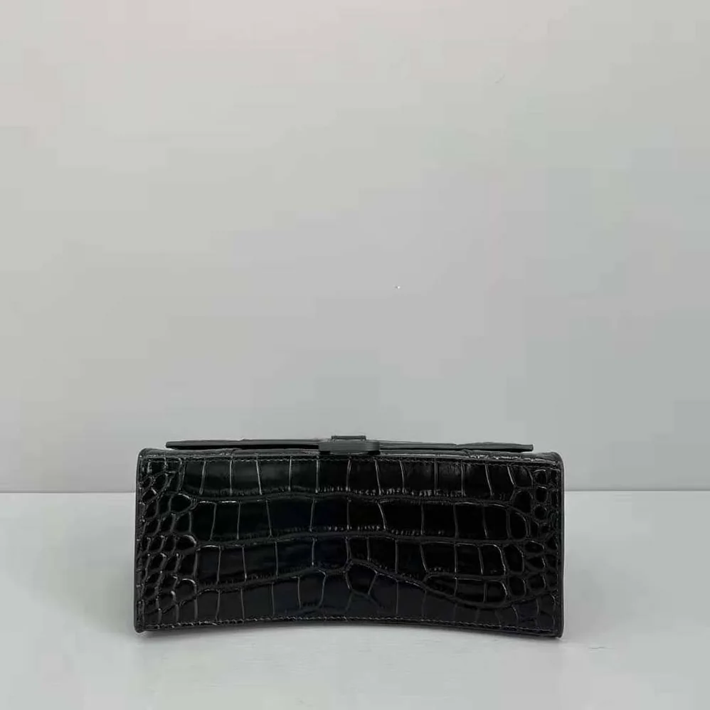 Balenciaga Hourglass Small Top Handle Bag for Women in Black