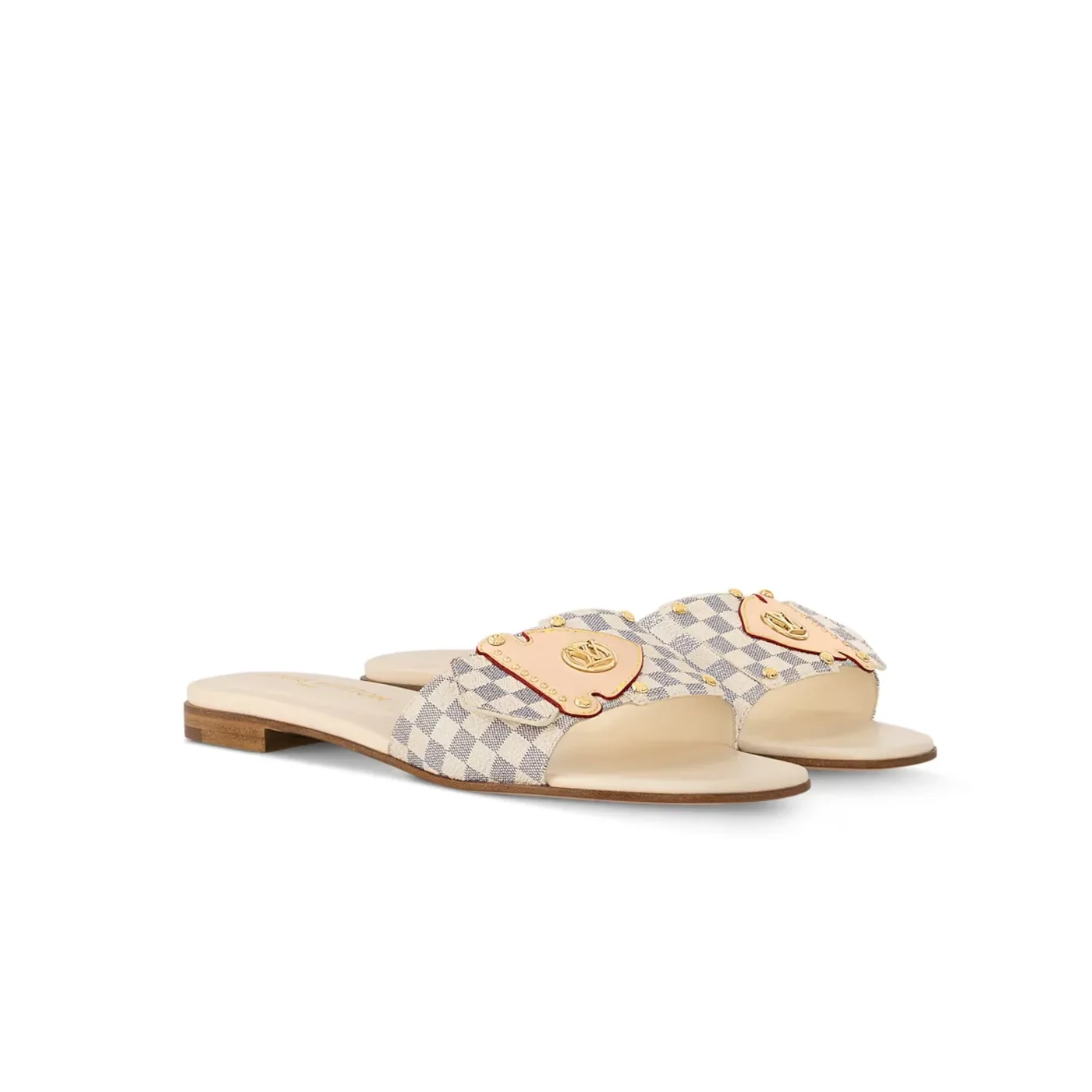 Louis Vuitton LV Frame Flat Mule Damier Canvas 1AHLPS