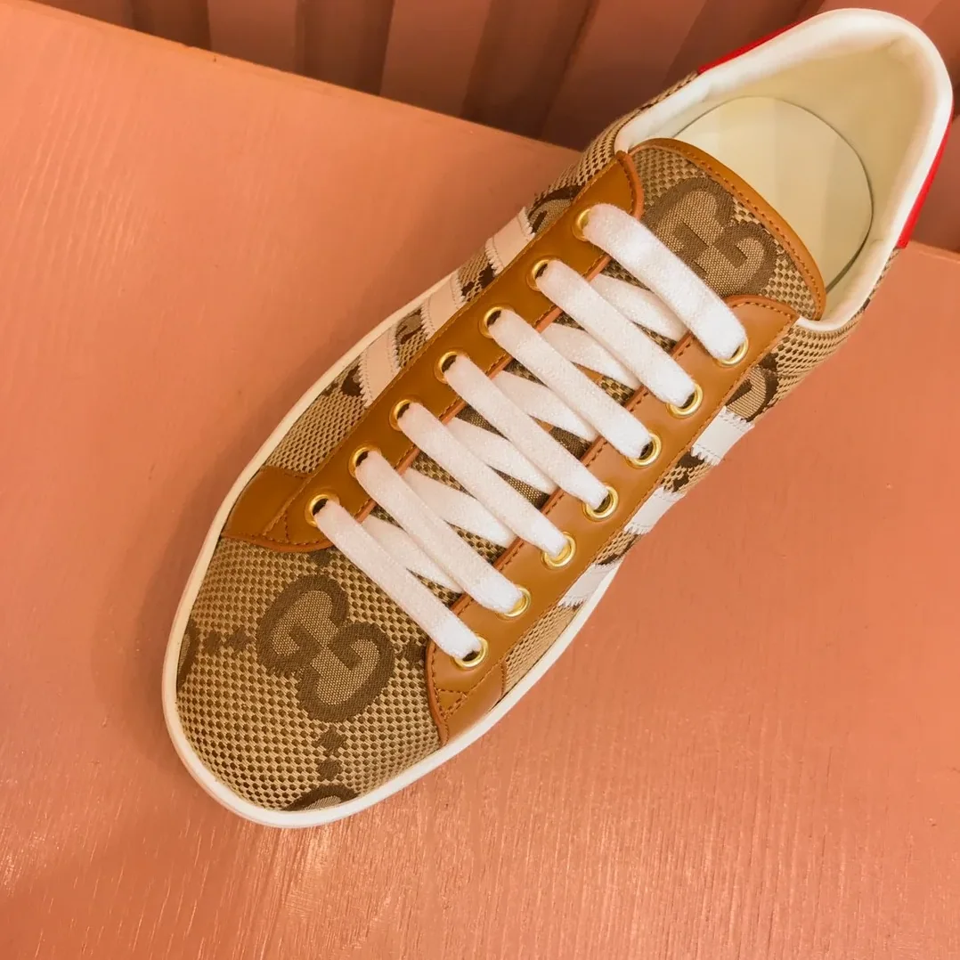 Gucci x Adidas With GG Sneaker Brown for Men Gucci x Adidas With GG Sneaker Brown for Men