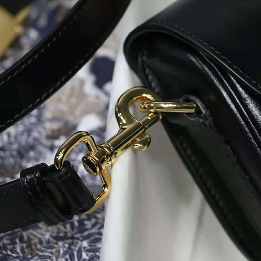 Dior Small Dior Bobby Bag Black Box Calfskin for Women Dior Small Dior Bobby Bag Black Box Calfskin for Women