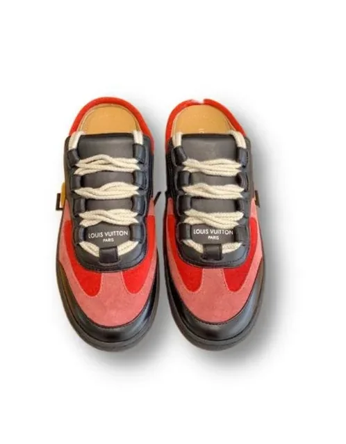 Louis Vuitton Lous Sneaker Monogram Canvas Red Louis Vuitton Lous Sneaker Monogram Canvas Red