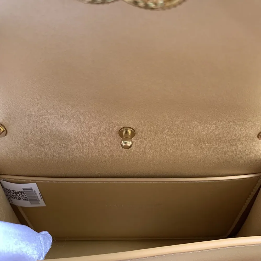 Dolce Gabbana D&G Medium Devotion Bag in Mordore Nappa Leather for Women in Gold